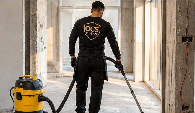 Nettoyage de fin de chantier par OCS CLEAN